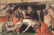 Lament for Christ Dead,with St Jerome,St Paul and St Peter Sandro Botticelli